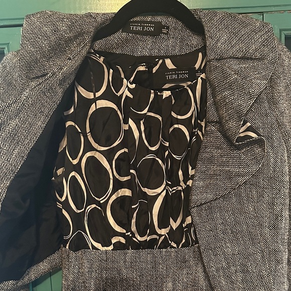 Vintage Y2K Teri Jon Tweed Pageant Interview Suit - Picture 5 of 10